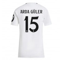 Real Madrid Arda Guler #15 Domáci Ženy futbalový dres 2024-25 Krátky Rukáv